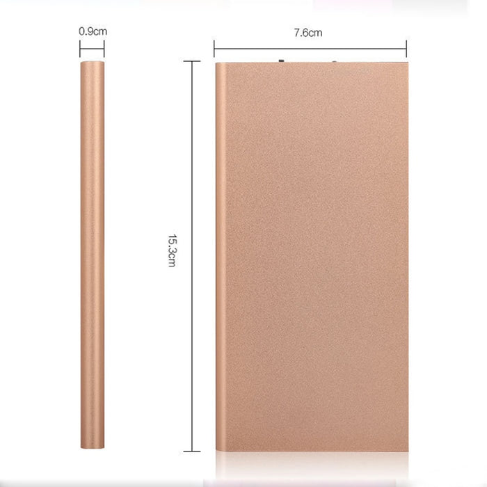 20000mAh Power Bank Ultra-thin Portable External Battery Powerbank LED Light For Huawei Samsung iPhone Xiaomi Phone Powerbank