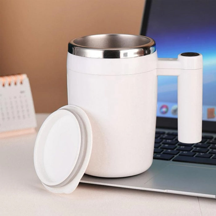 Automatic Self Stirring Cup 304 Stainless Steel Magnetic Mug Smart Coffee Milk Mixer Stir Cup Lazy Office Rotating Water Bottle