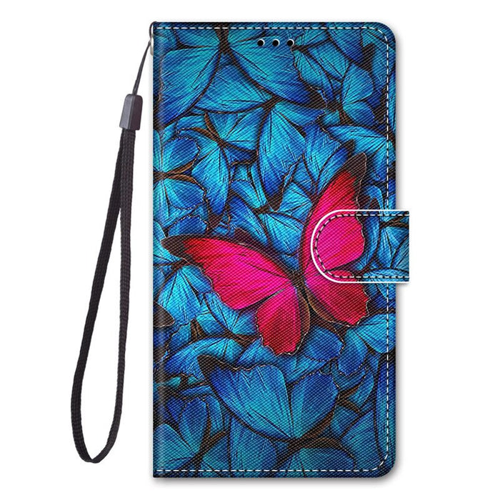 A13 A53 5G Case For Samsung Galaxy A53 5G Case Samsung A13 A 53 A33 5G Cover Cat Painted Leather Flip Wallet Phone Cases Coque