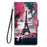 A13 A53 5G Case For Samsung Galaxy A53 5G Case Samsung A13 A 53 A33 5G Cover Cat Painted Leather Flip Wallet Phone Cases Coque