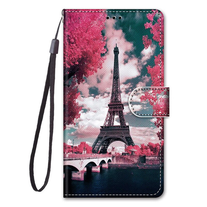 A13 A53 5G Case For Samsung Galaxy A53 5G Case Samsung A13 A 53 A33 5G Cover Cat Painted Leather Flip Wallet Phone Cases Coque