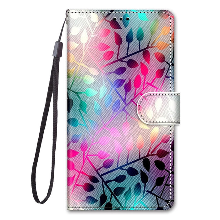 A13 A53 5G Case For Samsung Galaxy A53 5G Case Samsung A13 A 53 A33 5G Cover Cat Painted Leather Flip Wallet Phone Cases Coque