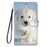A13 A53 5G Case For Samsung Galaxy A53 5G Case Samsung A13 A 53 A33 5G Cover Cat Painted Leather Flip Wallet Phone Cases Coque