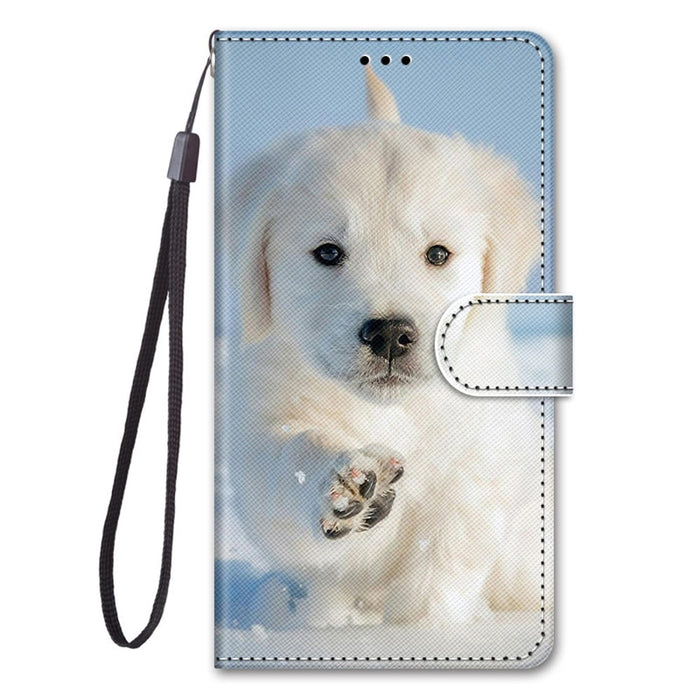 A13 A53 5G Case For Samsung Galaxy A53 5G Case Samsung A13 A 53 A33 5G Cover Cat Painted Leather Flip Wallet Phone Cases Coque