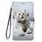 A13 A53 5G Case For Samsung Galaxy A53 5G Case Samsung A13 A 53 A33 5G Cover Cat Painted Leather Flip Wallet Phone Cases Coque