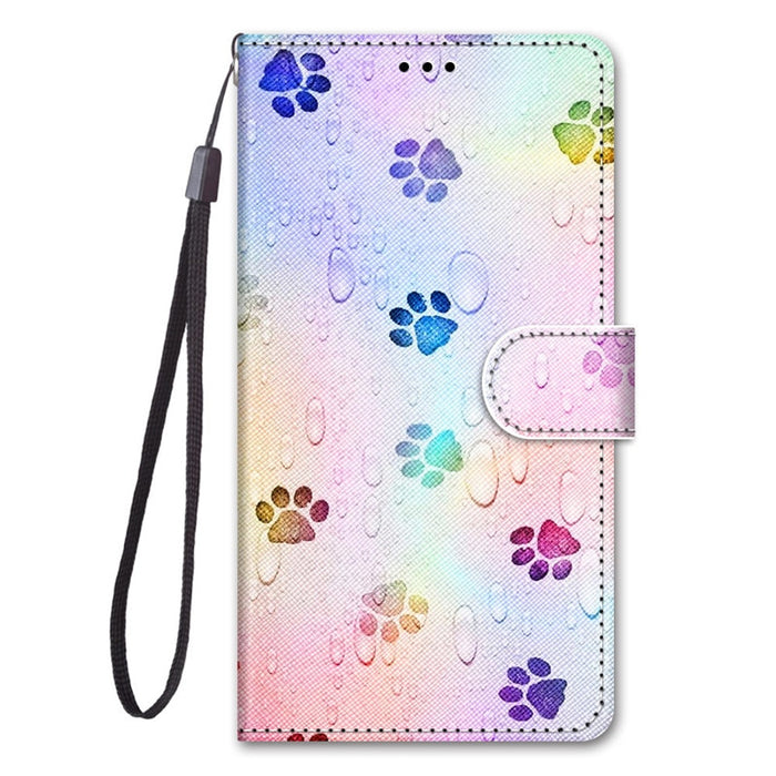 A13 A53 5G Case For Samsung Galaxy A53 5G Case Samsung A13 A 53 A33 5G Cover Cat Painted Leather Flip Wallet Phone Cases Coque