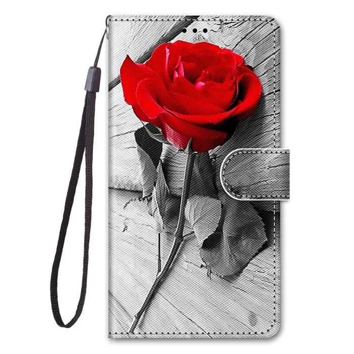 A13 A53 5G Case For Samsung Galaxy A53 5G Case Samsung A13 A 53 A33 5G Cover Cat Painted Leather Flip Wallet Phone Cases Coque