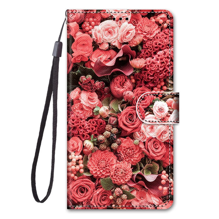 A13 A53 5G Case For Samsung Galaxy A53 5G Case Samsung A13 A 53 A33 5G Cover Cat Painted Leather Flip Wallet Phone Cases Coque