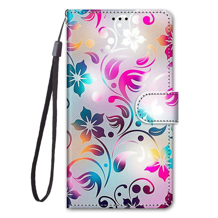 A13 A53 5G Case For Samsung Galaxy A53 5G Case Samsung A13 A 53 A33 5G Cover Cat Painted Leather Flip Wallet Phone Cases Coque