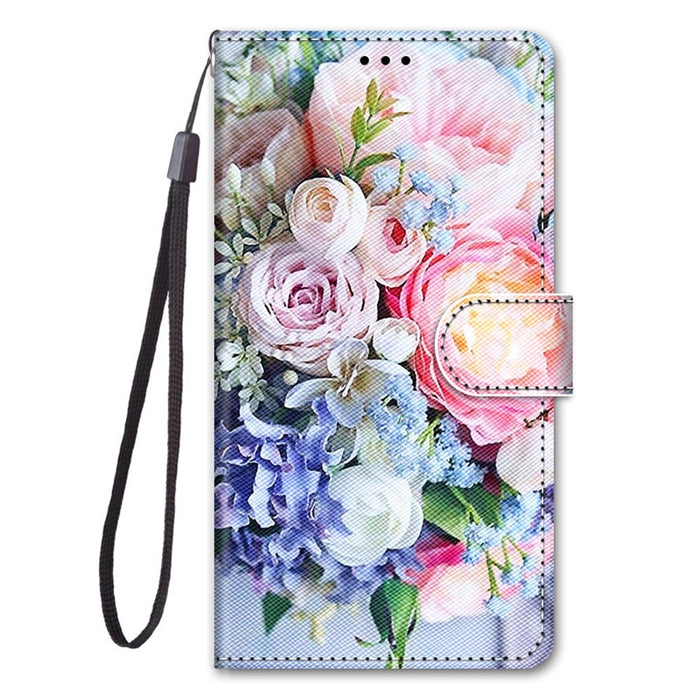 A13 A53 5G Case For Samsung Galaxy A53 5G Case Samsung A13 A 53 A33 5G Cover Cat Painted Leather Flip Wallet Phone Cases Coque