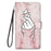A13 A53 5G Case For Samsung Galaxy A53 5G Case Samsung A13 A 53 A33 5G Cover Cat Painted Leather Flip Wallet Phone Cases Coque