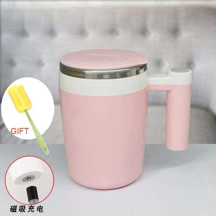 Automatic Self Stirring Cup 304 Stainless Steel Magnetic Mug Smart Coffee Milk Mixer Stir Cup Lazy Office Rotating Water Bottle